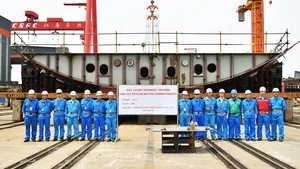 Keel Laid for UECC’s Third LNG Battery Hybrid PCTC