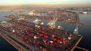 Pier 'J': Photo courtesy of Port of Long Beach