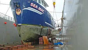 Photo courtesy of Cummins and Hansen Shipyard
