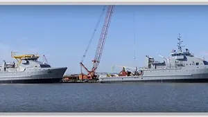 Iraq Navy OSV1 & 2: Photo credit RiverHawk Fast Sea Frames 