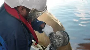 Quick Propeller Repair Avoids Drydock