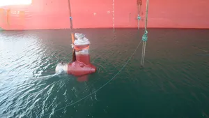 Underwater Bow Thruster Reinstallation