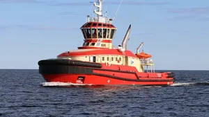 Port of Luleå 36m Hybrid Icebreaker Tug Delivered