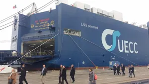First Dual-fuel LNG Car Carrier Christened