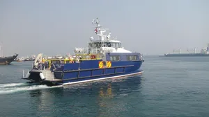 Incat Crowther Launches 27.6m Catamaran Crewboat
