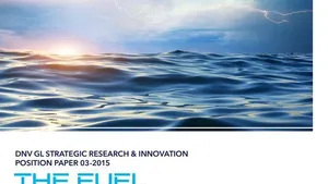 DNV GL’s position paper analyses the affordability, sustainability, safety and the reliability of future fuels (Image: DNV GL)