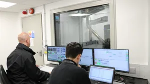 Cox Powertrain engineers analysing test data at company HQ in Shoreham-by-Sea, UK (Photo: Cox Poowertrain)