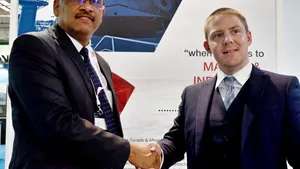 L to R : Prakash Kumar (General Manager – NICO International), Chris McMenemy (Managing Director - Cleanship Solutions Ltd.) (Photo: Cleanship)
