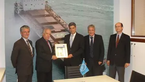 Presentation of the 1,000th certificate : Image credit FutureShip