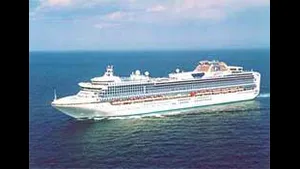 MHI has previous experience in building cruise ships. Pictured here is the 113,000 gt Diamond Princess. (Photo: MHI)
