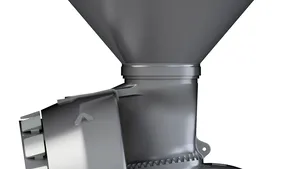 SRP-D with a propeller shaft with an eight-degree tilt. Image courtesy Schottel