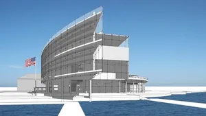 Proposed National Coast Guard Museum: Image credit USCG