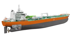 The new propulsion arrangement designed by Wärtsilä and RINA offers a future-proof and efficient alternative to conventional designs. © Wärtsilä Corporation