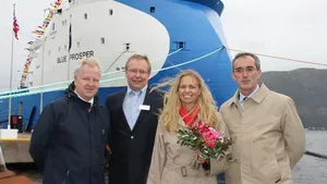 'Blue Prosper' Naming Ceremony: Photo credit Ulstein