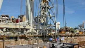 Regal Princess Keel Laying: Photo credit Princess Cruises