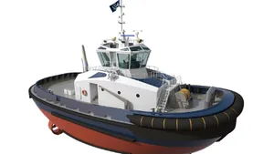 New Battery Hybrid Tugboat Design Unveiled