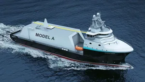 Rendering of the new small-scale LNG carrier/bunker vessel design by ShipInox. (Source: ShipInox)