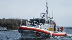 The New 45-ft Response Boat: Photo courtesy of USCG