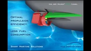 retractable tunnel specially developed for inland vessels.