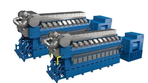 The new Rolls-Royce medium speed V engines will consist of 12, 16 and 20 cylinder, and are available in both gas and liquid fuel variants. (Image: Rolls-Royce)