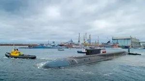 Russian Sub 'Alexander Nevsky': Photo credit Sevmash Shipyard