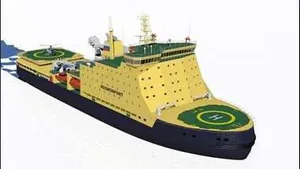 Russian Icebreaker: Image credit Petrobalt