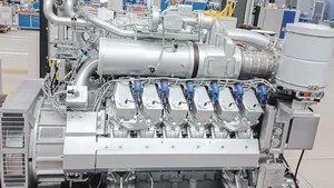MTU S4000 gas engine used for durability tests in a CHP application.  (Photo: MTU)