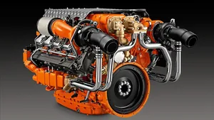 Scania 1,150 HP 16-liter V8.
