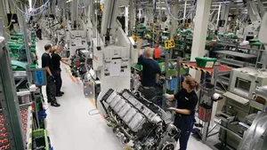 Scania builds every engine specifically to a customer’s individual order.  Quality is a primary focus and any member of the production team is empowered to stop the production line if something is not right.
