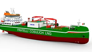Italian LNG Bunker Ship Gets Schottel Propulsion