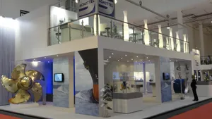 Schottel’s booth (stand 306, Hall A 4) at SMM 2014 (Photo: Schottel)