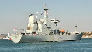 HMS Scott: Photo credit MOD