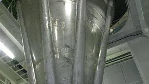 Scrubber onboard Eagle Barents cyclone part (Photo: Clean Marine)