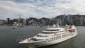 'Seabourn Pride' in Hong Kong: Photo credit Seabourn