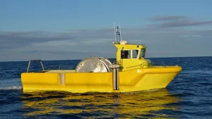 Seismic Survey Boat WP 950: Photo credit Westplast AS