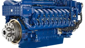The MTU Series 4000 long-stroke Ironmen engine is available with 8, 12 and 16 cylinders and covers power outputs from 700-2,240kW (940-3,000bhp). It is used in workboats, tugs, inland waterway vessels, ferries, and governmental vessels. The engine is currently being developed for compliance with US emission-stage EPA Tier 3 regulations, with outputs from 560-2,000kW (750-2,680bhp). EPA Tier 3 requirements will be met without the need for exhaust aftertreatment.