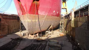 'Seven Oceans' in the Pit: Photo credit Subsea 7