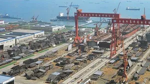 Shanghai Waigaoqiao Shipbuilding: Photo courtesy SWS 
