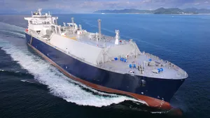 An SHI-built LNG carrier. Photo courtesy Samsung Heavy Industries