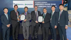 Unmanned Engine Room Planned for Ammonia-Fueled Ships