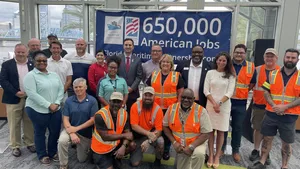 Source: American Maritime Partnership: Florida Commerce Secretary Laura DiBella was joined by representatives from the American Maritime Partnership, Florida Maritime Partnership, JAXPORT, Crowley and TOTE to celebrate National Maritime Day in Jacksonville, FL.
