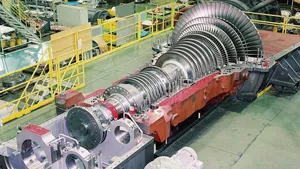 Steam Turbine Manufacture: Photo credit MHI