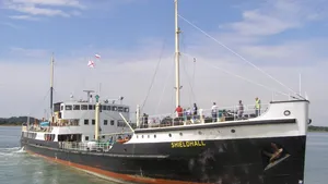 Steamship Shieldhall: Photo credit A&P