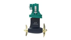 The Steerprop SP 8 CRP will power a yacht currently under construction for a private owner. Its compact contra-rotating propeller design delivers high thrust in applications where installation space is limited. © Steerprop