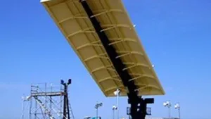 Sail stowage operation test: Photo credit MOL