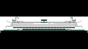WSF 'Super Class' Ferry: Image credit WSF