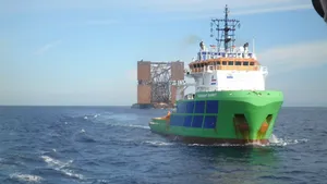'Tamar' on Tow: Photo credit Fairmount