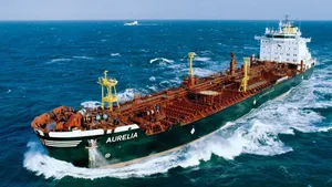 Tanker AURELIA, Shipping Company Carl Büttner GmbH & Co.KG, Length 168 m, 24,000 to (tDW)