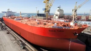 Tankship Eagle Turin: Photo credit Lisnave