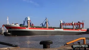 MV Thameborg: Photo credit Royal Wagenborg/Hudong-Zhonga Shipbuilding